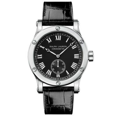 Ralph Lauren Sporting 45mm Chronometer Steel Black