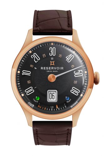 Reservoir Longbridge Club Rose Gold Black