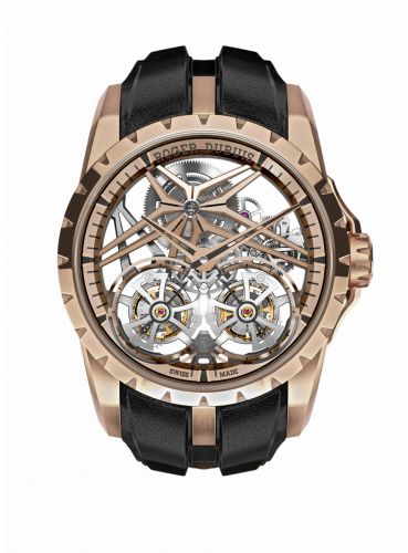 Roger Dubuis Excalibur Double Flying Tourbillon Rose Gold Pink