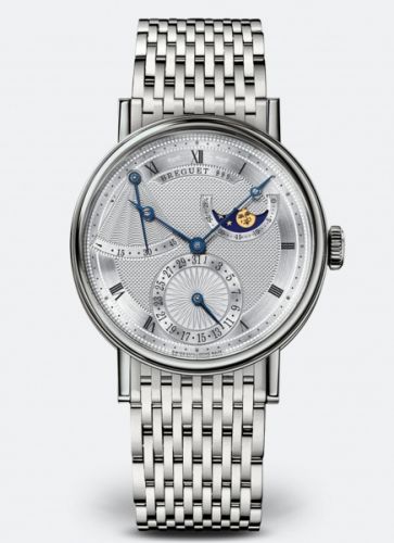 Breguet Classique 7137 White Gold Silver Bracelet