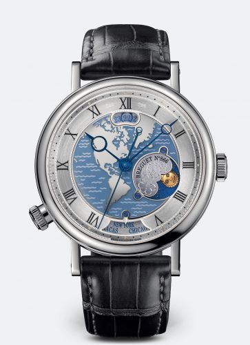 Breguet Classique Hora Mundi 5717 Platinum America