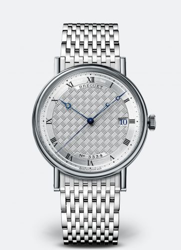 Breguet Classique 5177 White Gold Silver Bracelet
