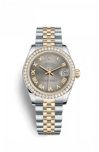 Rolex Datejust 31 Rolesor Yellow Diamond Jubilee Steel Roman