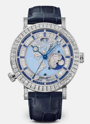 Breguet Classique Hora Mundi 5719 Platinum America