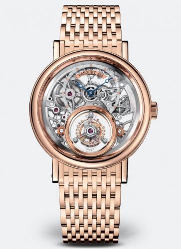 Breguet Tourbillon Messidor Rose Gold Bracelet