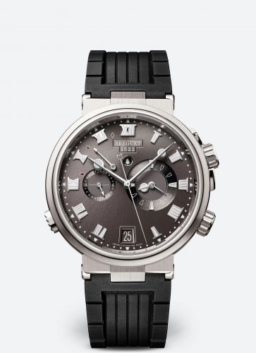 Breguet Marine Alarme Musicale Titanium Grey Rubber