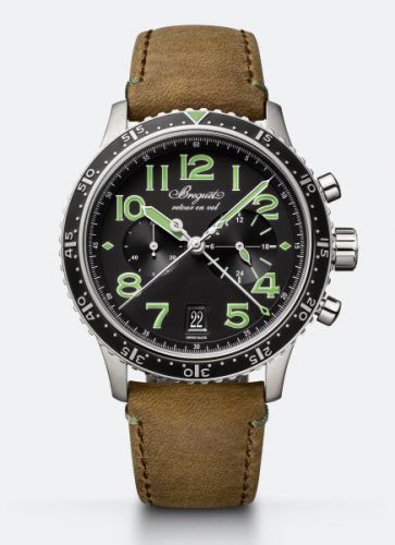 Breguet Type XXI 3815 Titanium Black - Green