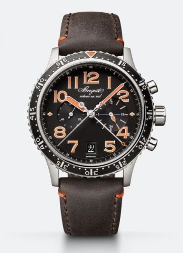 Breguet Type XXI 3815 Titanium Black - Orange