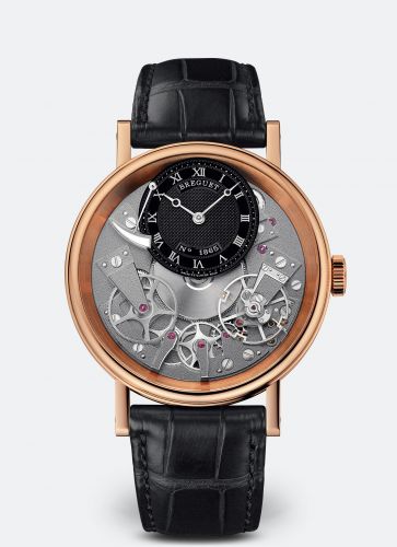 Breguet Tradition 7057 Rose Gold Black