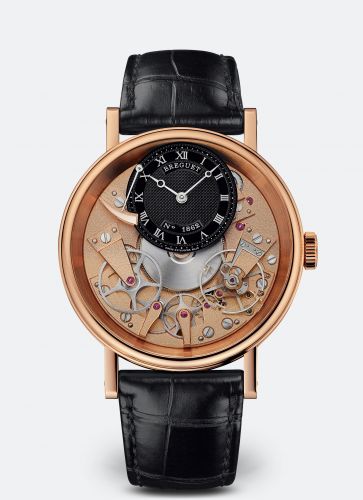 Breguet Tradition 7057 Rose Gold Black
