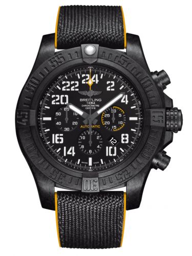 Breitling Avenger Hurricane 24H Breitlight Volcano Black Military Rubber