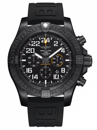 Breitling Avenger Hurricane 24H Breitlight Volcano Black Rubber Folding