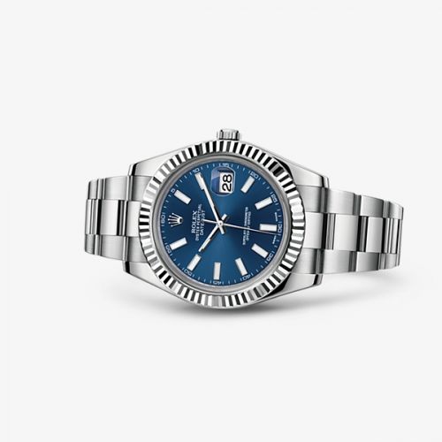 Rolex Datejust II Fluted Blue