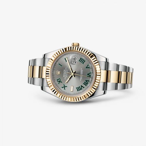 Rolex Datejust II Rolesor Slate Roman
