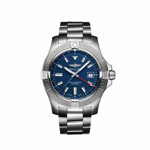 Breitling Avenger Automatic GMT 45 Stainless Steel Blue Bracelet
