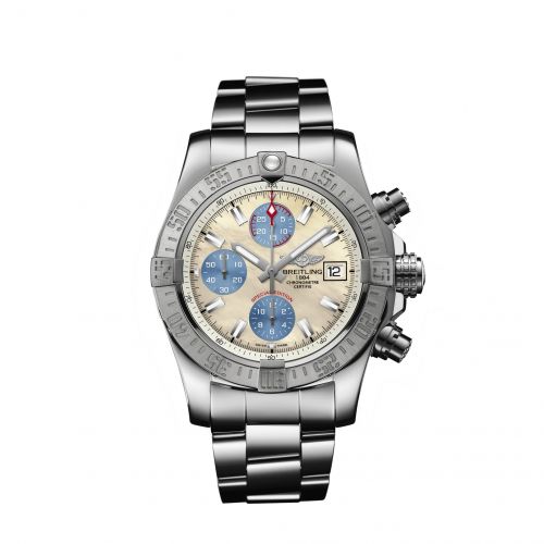 Breitling Avenger II Stainless Steel Mother-of-Pearl Sky Japan Special Edition