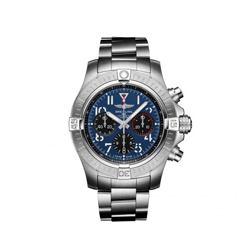 Breitling Avenger B01 Chronograph 45 Stainless Steel Blue Bracelet