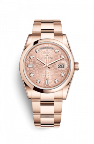 Rolex Day-Date 36 Everose Domed Oyster Pink Computer