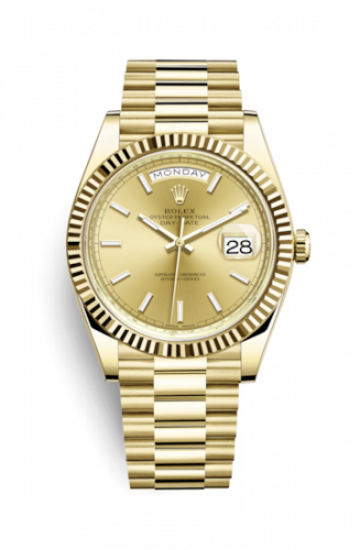 Rolex Day-Date 40 Yellow Gold Champagne