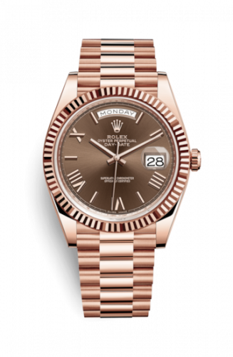 Rolex Day-Date 40 Everose Chocolate - Roman
