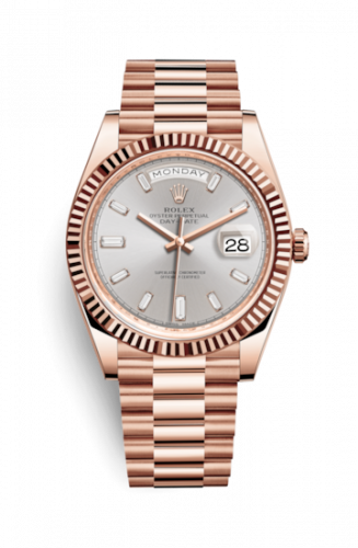 Rolex Day-Date 40 Everose Sundust - Diamond