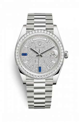 Rolex Day-Date 40 White Gold Diamond Diamond