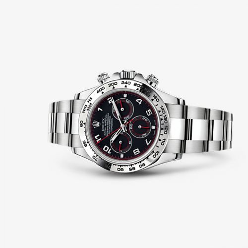 Rolex Daytona White Gold Black Racing