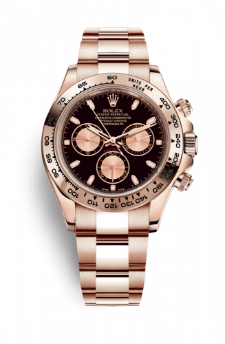 Rolex Cosmograph Daytona Everose Black
