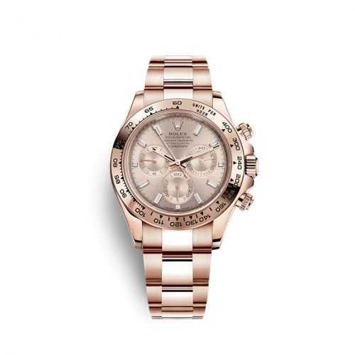 Rolex Cosmograph Daytona Everose Pink - Baguette