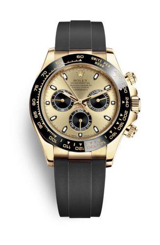 Rolex Cosmograph Daytona Yellow Gold Cerachrom Champagne Oysterflex