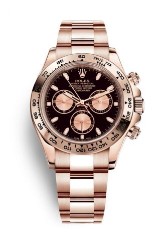 Rolex Cosmograph Daytona Everose Black
