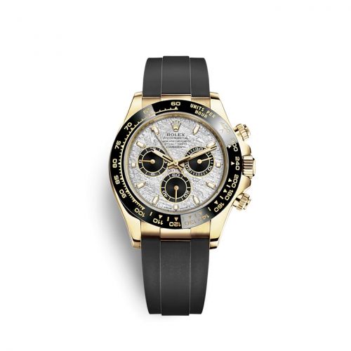 Rolex Cosmograph Daytona Yellow Gold Cerachrom Meteorite Oysterflex