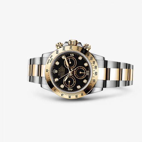 Rolex Daytona Rolesor Black Diamond