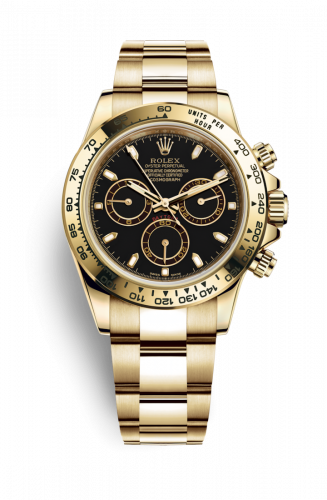 Rolex Cosmograph Daytona Yellow Gold Black