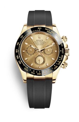 Rolex Cosmograph Daytona Yellow Gold Cerachrom Champagne Oysterflex