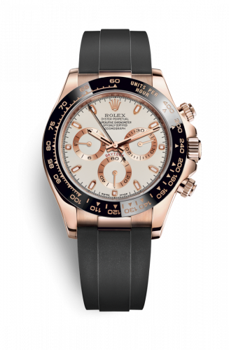 Rolex Cosmograph Daytona Everose Cerachrom Ivory Oysterflex