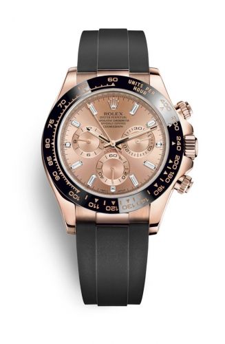 Rolex Cosmograph Daytona Everose Cerachrom Pink Baguette Oysterflex