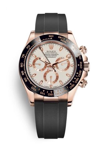 Rolex Cosmograph Daytona Everose Cerachrom Ivory Oysterflex