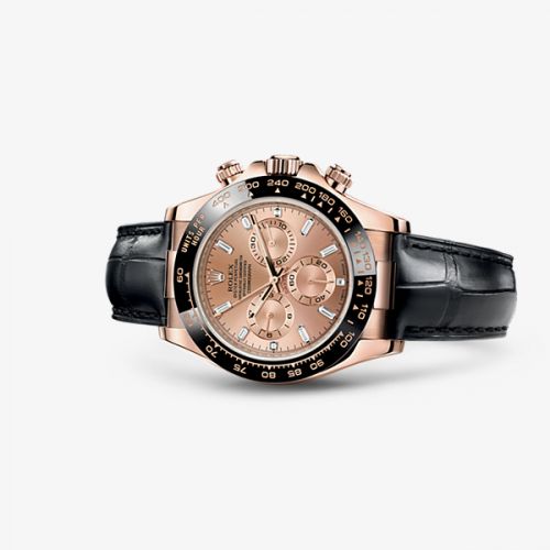 Rolex Cosmograph Daytona Everose Cerachrom Pink Baguette Strap