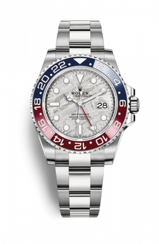 Rolex GMT-Master II White Gold BLRO Meteorite
