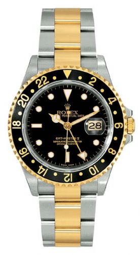 Rolex GMT-Master II Two Tone Black