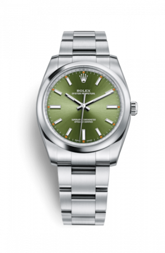 Rolex Oyster Perpetual 34 Olive Green