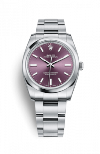 Rolex Oyster Perpetual 34 Red Grape