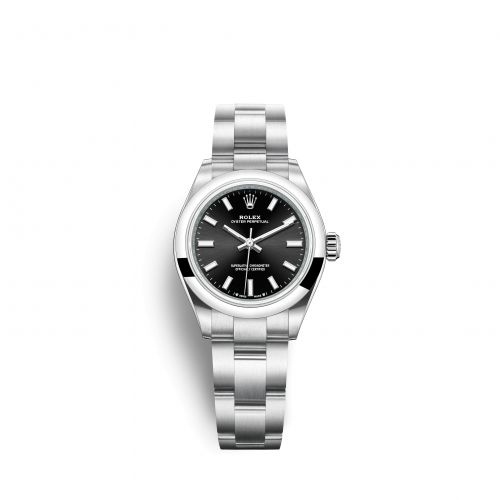 Rolex Oyster Perpetual 28 Stainless Steel Black