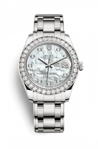 Rolex Datejust Pearlmaster 39 White Gold Diamond MOP Diamond