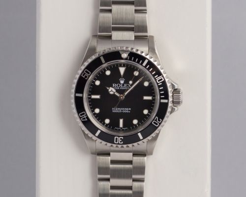 Rolex Submariner No-Date Stainless Steel Black