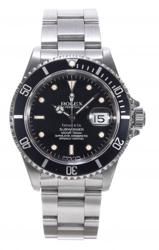Rolex Submariner Date 16610 Tritium Tiffany