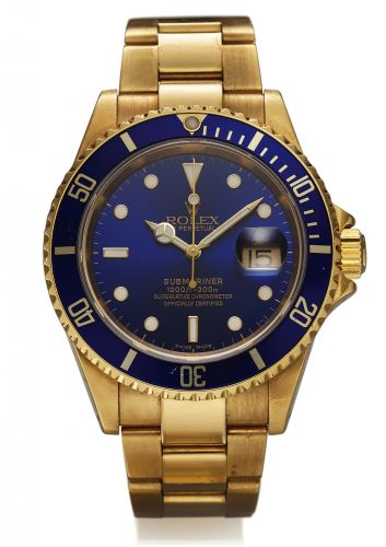 Rolex Submariner 16618 Blue SuperLuminova
