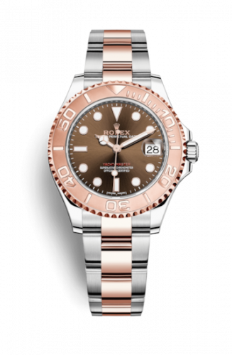 Rolex Yacht-Master 37 Rolesor Everose Chocolate