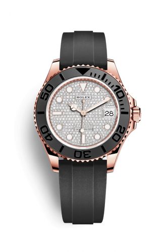 Rolex Yacht-Master 37 Everose Cerachrom Paved